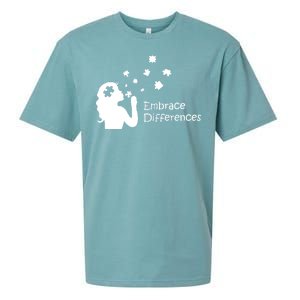 Embrace Differences Sueded Cloud Jersey T-Shirt