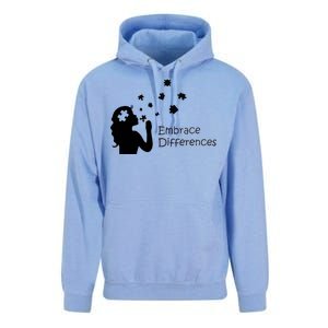 Embrace Differences Unisex Surf Hoodie