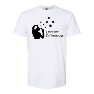 Embrace Differences Softstyle CVC T-Shirt