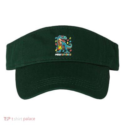 Embrace Differences Autism Awareness Dino Visor