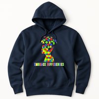 Embrace Differences Autism Awareness Puzzle Pieces Hoodie