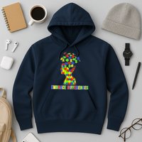 Embrace Differences Autism Awareness Puzzle Pieces Hoodie