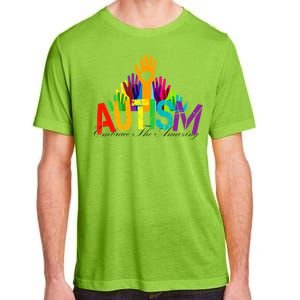 Embrace The Amazing Autism Hands Adult ChromaSoft Performance T-Shirt