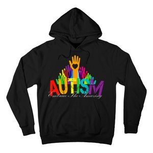 Embrace The Amazing Autism Hands Hoodie