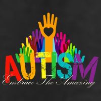 Embrace The Amazing Autism Hands Adult Drive Performance Visor