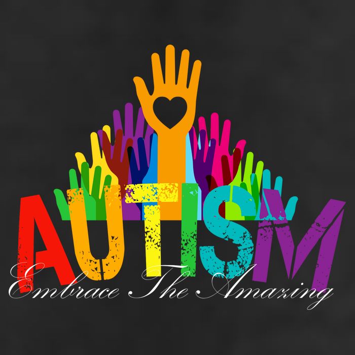 Embrace The Amazing Autism Hands Adult Drive Performance Visor