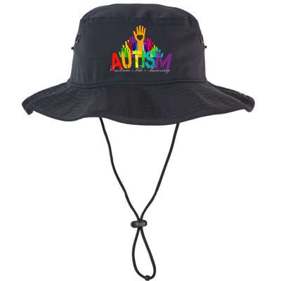 Embrace The Amazing Autism Hands Bucket Hat