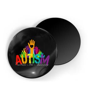 Embrace The Amazing Autism Hands Magnet