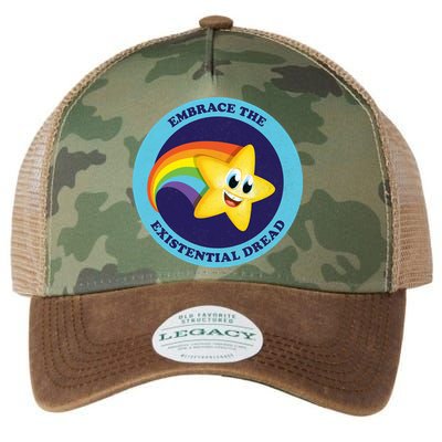 Embrace The Existential Dread Legacy Tie Dye Trucker Hat