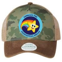 Embrace The Existential Dread Legacy Tie Dye Trucker Hat