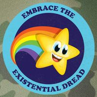 Embrace The Existential Dread Legacy Tie Dye Trucker Hat