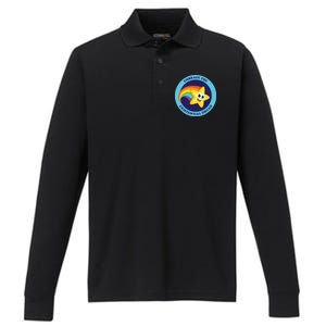 Embrace The Existential Dread Performance Long Sleeve Polo