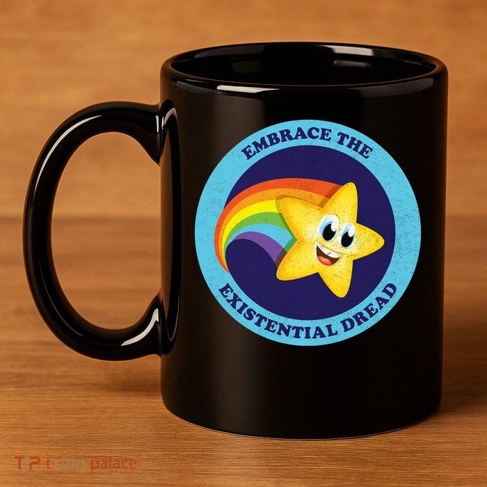 Embrace The Existential Dread 11oz C Handle Ceramic Mug