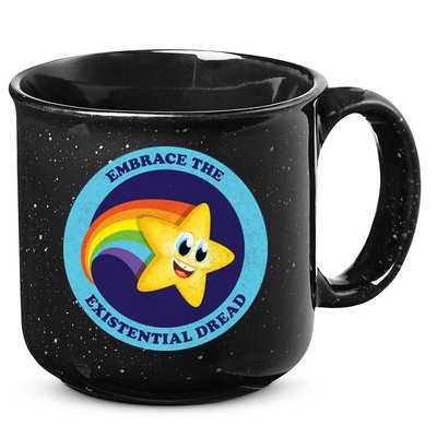 Embrace The Existential Dread 15oz Campfire Ceramic Mug