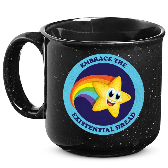 Embrace The Existential Dread 15oz Campfire Ceramic Mug