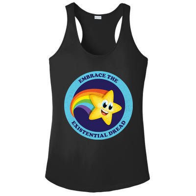Embrace The Existential Dread Ladies PosiCharge Competitor Racerback Tank