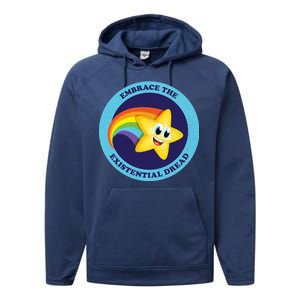 Embrace The Existential Dread Performance Fleece Hoodie