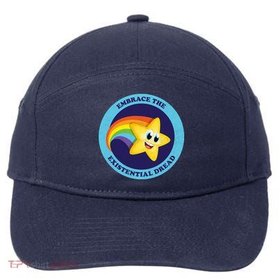 Embrace The Existential Dread 7-Panel Snapback Hat