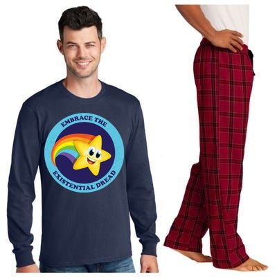 Embrace The Existential Dread Long Sleeve Pajama Set