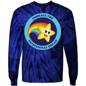 Embrace The Existential Dread Tie-Dye Long Sleeve Shirt