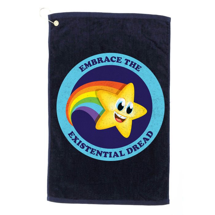 Embrace The Existential Dread Golf Towel