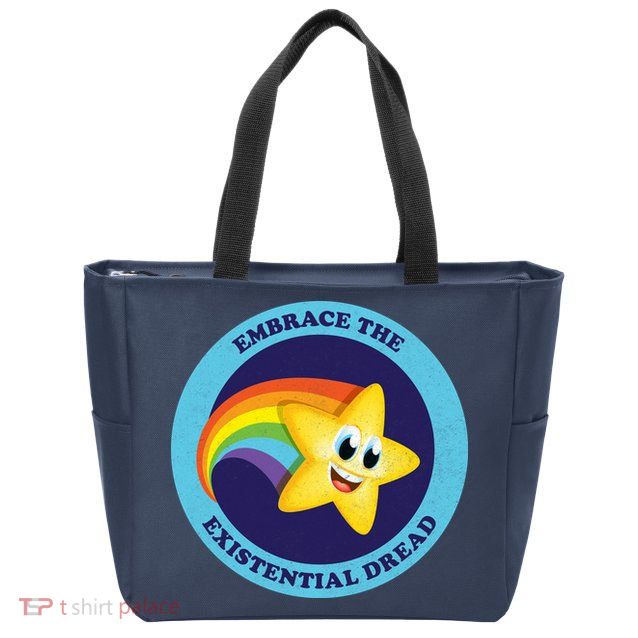Embrace The Existential Dread Zip Tote Bag