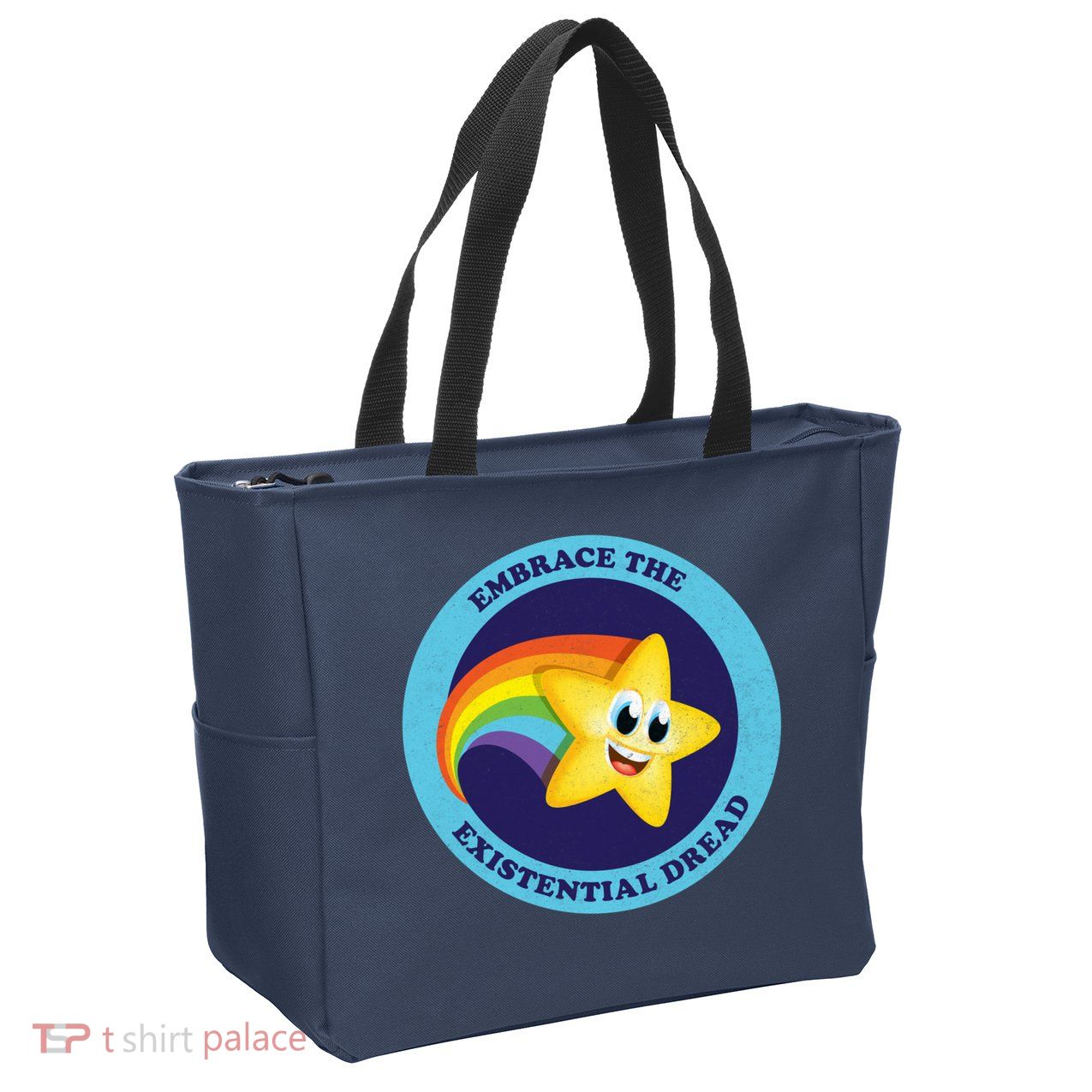 Embrace The Existential Dread Zip Tote Bag