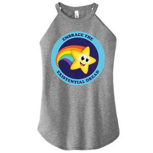 Embrace The Existential Dread Women’s Perfect Tri Rocker Tank