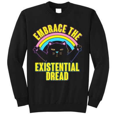 Embrace The Existential Dread Cat Sweatshirt