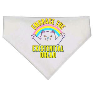 Embrace The Existential Dread Cat USA-Made Doggie Bandana