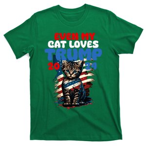 Even My Cat Loves Trump 2024  T-Shirt