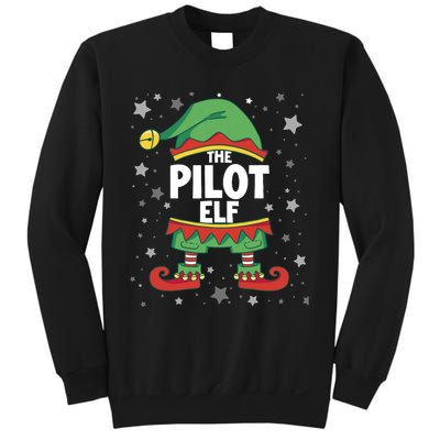 Elf Matching Christmas Family Group Elf Pilot Sweatshirt