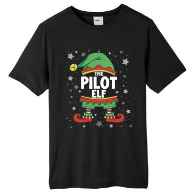 Elf Matching Christmas Family Group Elf Pilot Tall Fusion ChromaSoft Performance T-Shirt