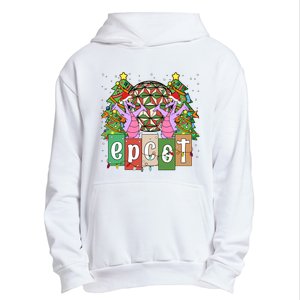 Epcot Merry Christmas Party Trip Figment Dragon Christmas Light Urban Pullover Hoodie