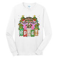 Epcot Merry Christmas Party Trip Figment Dragon Christmas Light Tall Long Sleeve T-Shirt