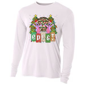 Epcot Merry Christmas Party Trip Figment Dragon Christmas Light Cooling Performance Long Sleeve Crew