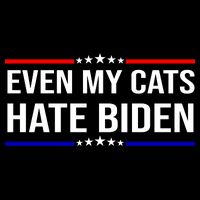 Even My Cats Hate Biden Funny Anti Biden FJB Baby Bodysuit