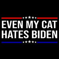 Even My Cat Hates Biden Funny Anti Biden FJB City Backpack