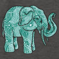 Elephant Mandala Cute Gift Vector Backpack