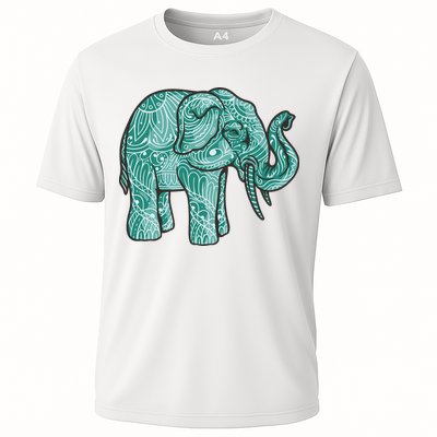 Elephant Mandala Cute Gift Performance Shirt