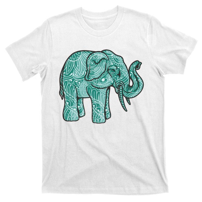 Elephant Mandala Cute Gift T-Shirt