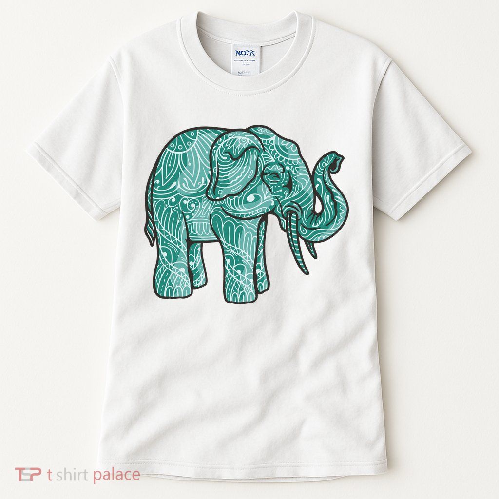 Elephant Mandala Cute Gift Tall T-Shirt