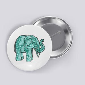 Elephant Mandala Cute Gift Button