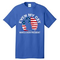 Even My Cat Wants A New President Tall T-Shirt