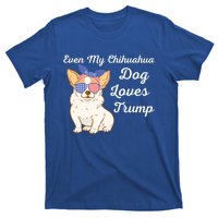 Even My Chihuahua Dog Loves Trump The Felon 2024 Us Election Gift T-Shirt