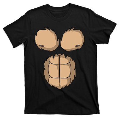 Easy Monkey Costume Monkey Body Headless Monkey T-Shirt