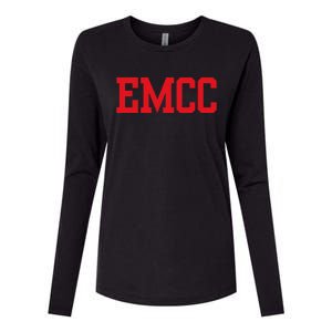 East Mississippi Community College Womens Cotton Relaxed Long Sleeve T-Shirt