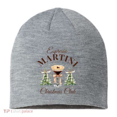 Espresso Martini Christmas Club Coquette Bow Xmas Pajamas Sustainable Beanie