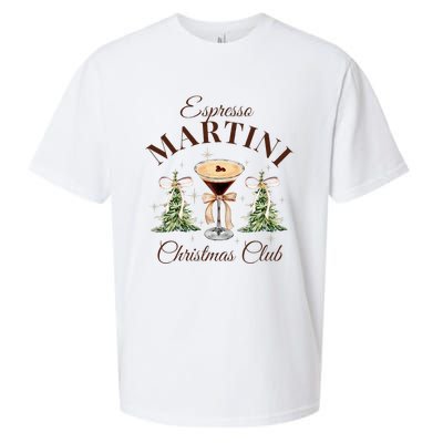 Espresso Martini Christmas Club Coquette Bow Xmas Pajamas Sueded Cloud Jersey T-Shirt