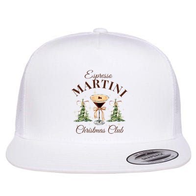 Espresso Martini Christmas Club Coquette Bow Xmas Pajamas Flatbill Hat